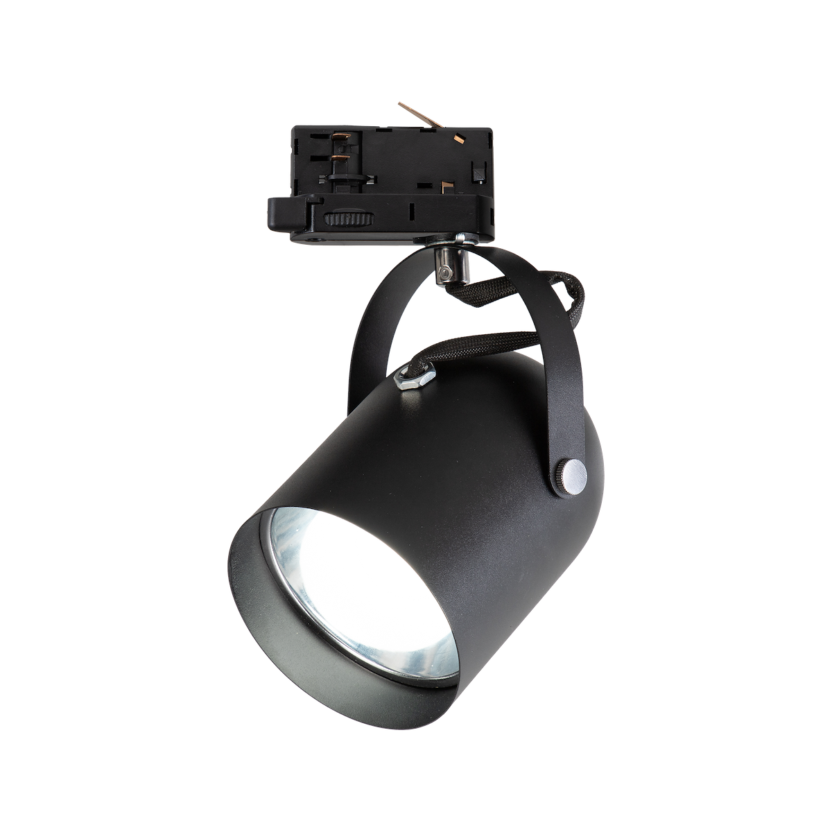 MiLagro Oprawa Quber Track Czarny 1xE27 3-obwodowy ML2276