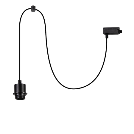 MiLagro Zawiesie Hang Track Czarny 1xE27 ML2278