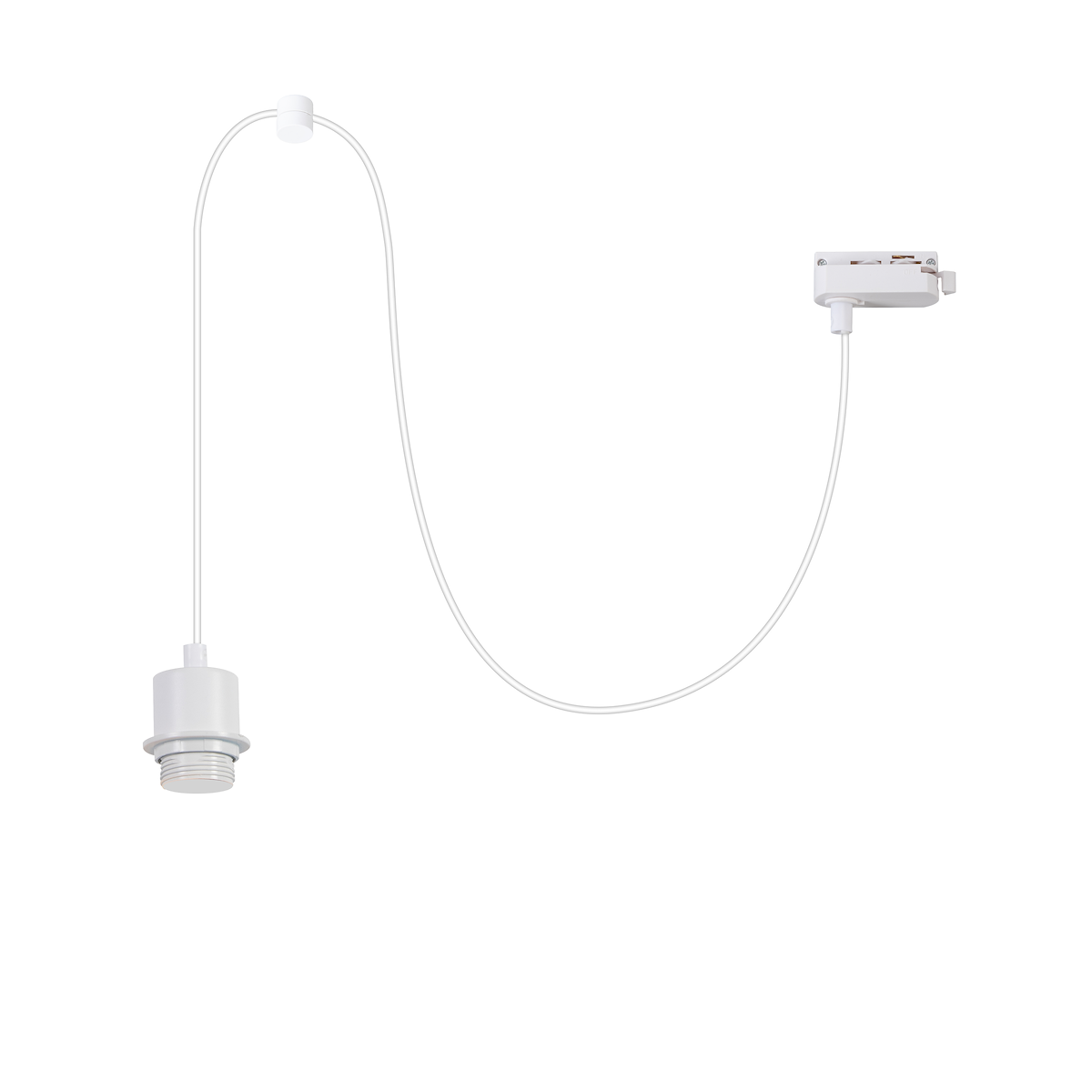 MiLagro Zawiesie Hang Track Biały 1xE27 ML2279