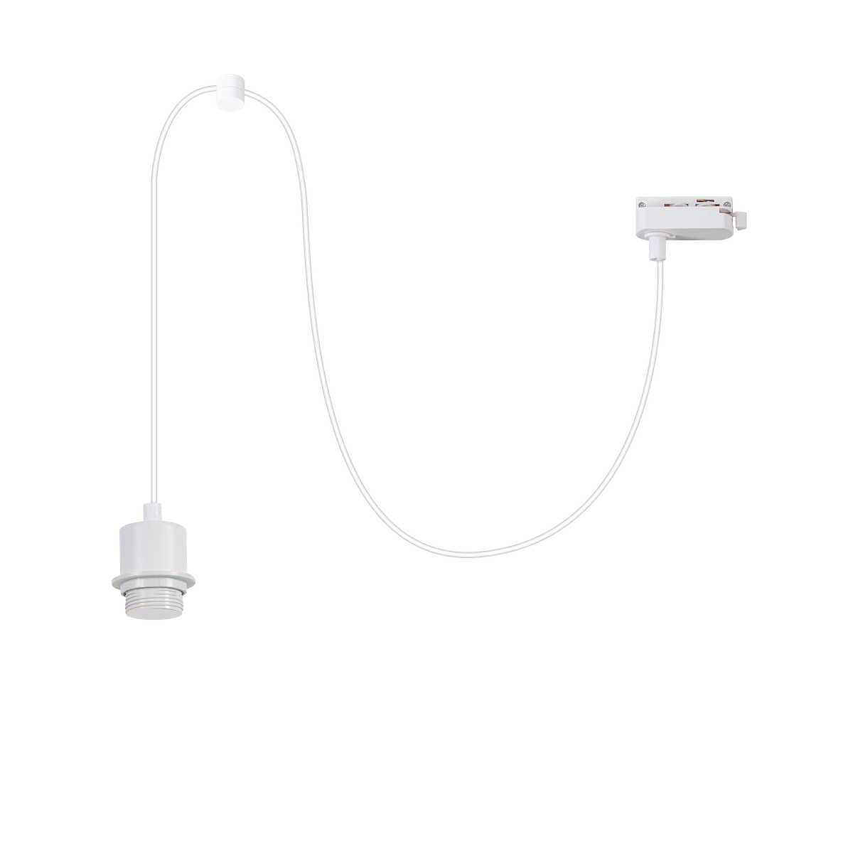 MiLagro Zawiesie Hang Track Biały 1xE27 ML2279