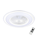 MiLagro Lampowentylator ZEPHYR WHITE 48W LED+ PILOT ML1516