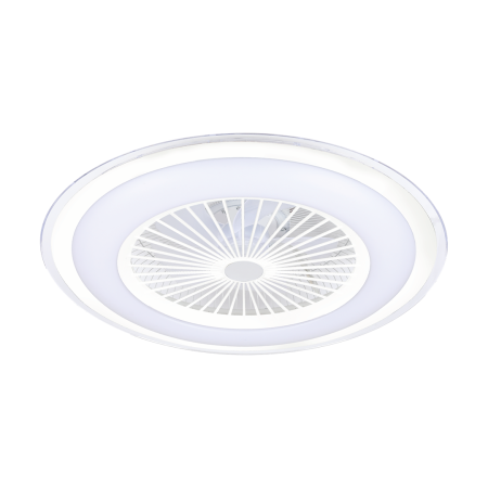 MiLagro Lampowentylator ZEPHYR WHITE 48W LED+ PILOT ML1516