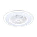 MiLagro Lampowentylator ZEPHYR WHITE 48W LED+ PILOT ML1516