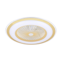 MiLagro Lampowentylator ZEPHYR GOLD 48W LED+ PILOT ML1517