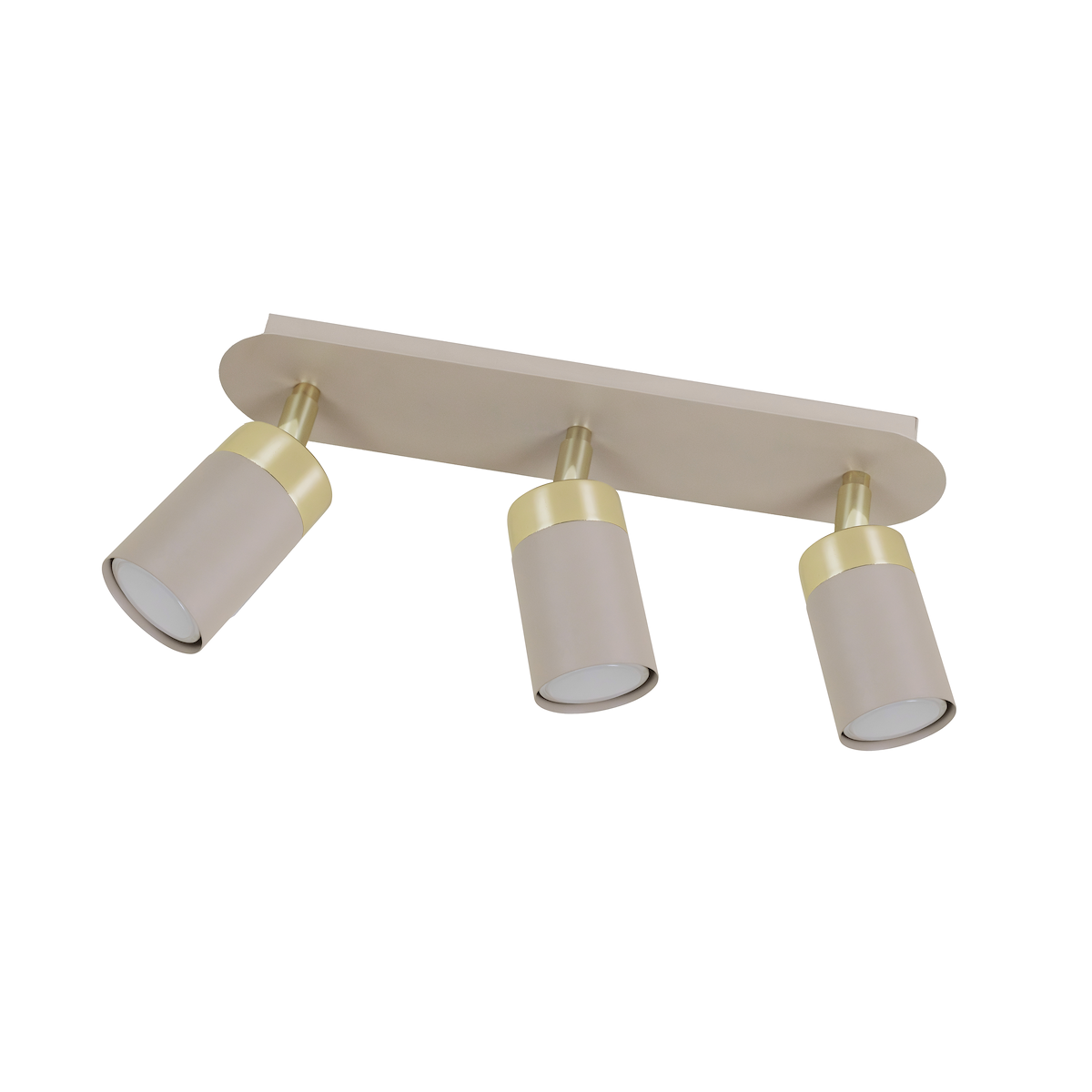 MiLagro Lampa sufitowa JOKER CASHMERE/GOLD 3xGU10 MLP2330
