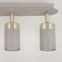 MiLagro Lampa sufitowa JOKER CASHMERE/GOLD 3xGU10 MLP2330