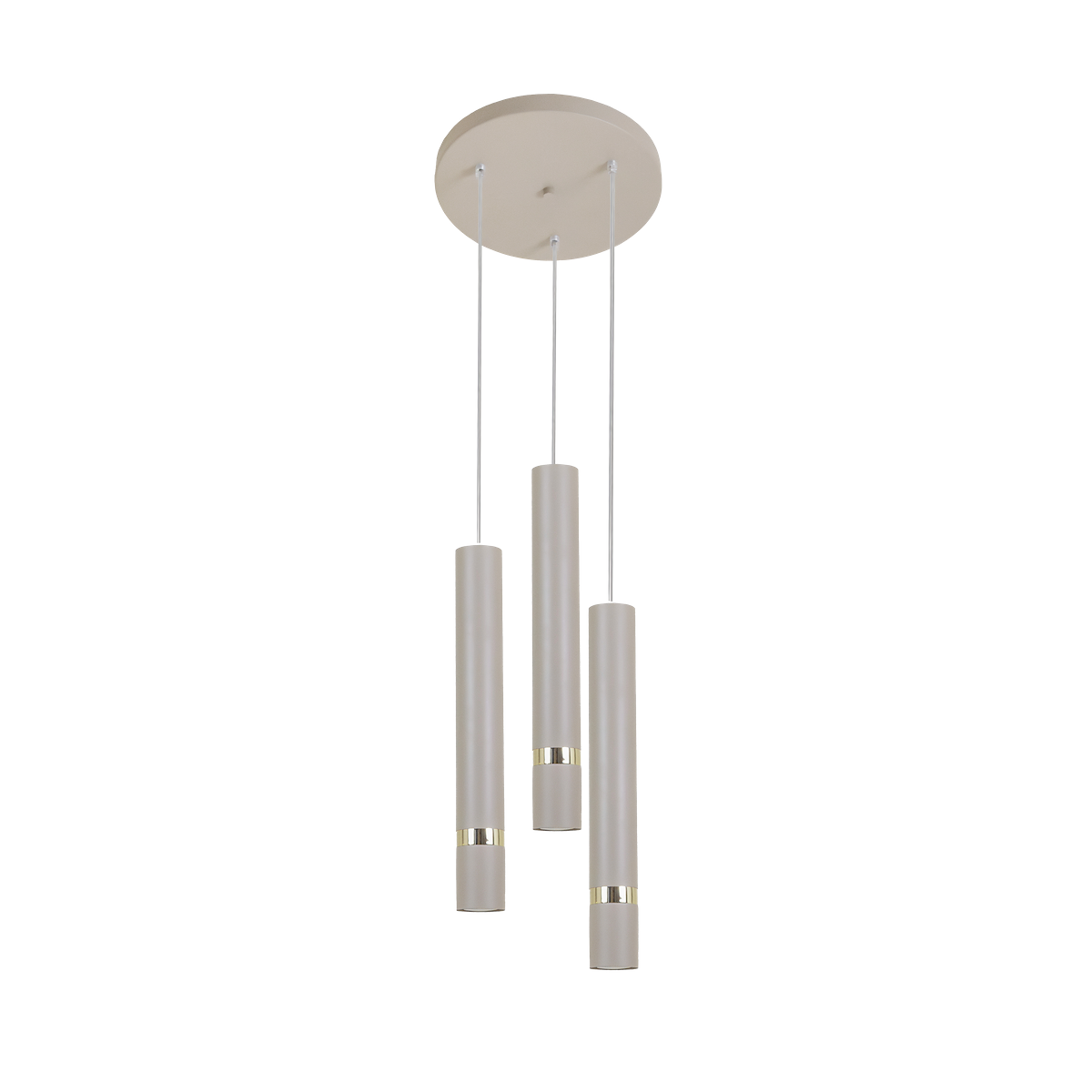 MiLagro Lampa wisząca JOKER CASHMERE/GOLD 3xGU10 (koło) MLP2333