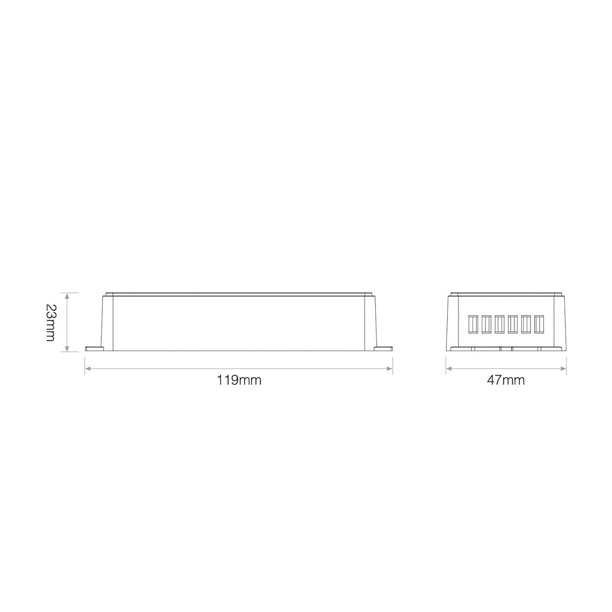 MiLagro FUT035P+ kontroler LED MONO CCT