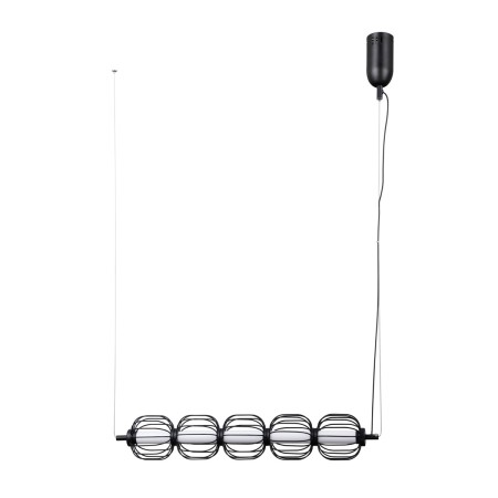 Nowoczesna lampa wisząca ITALUX PND-34405-5-BK