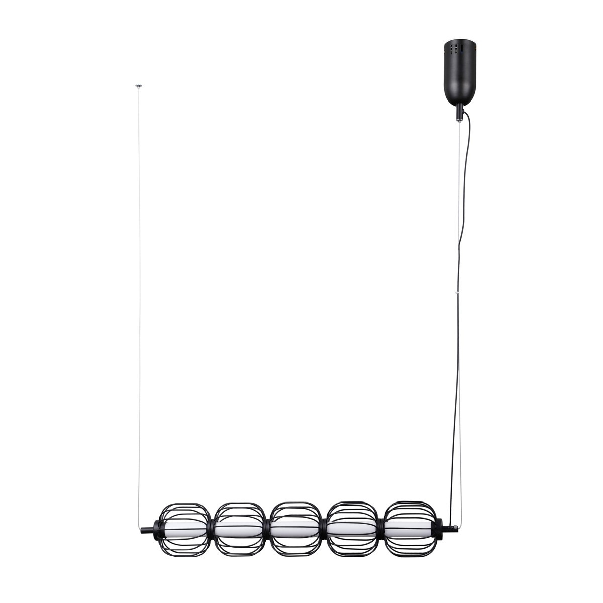 Nowoczesna lampa wisząca ITALUX PND-34405-5-BK