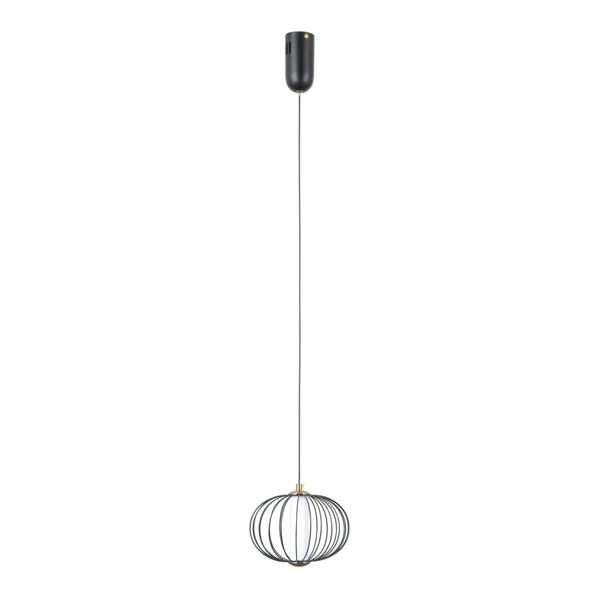 Nowoczesna lampa wisząca ITALUX RABEL PND-344221-1-BK