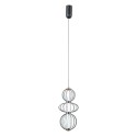 Nowoczesna lampa wisząca ITALUX RABEL PND-344221-3V-BK