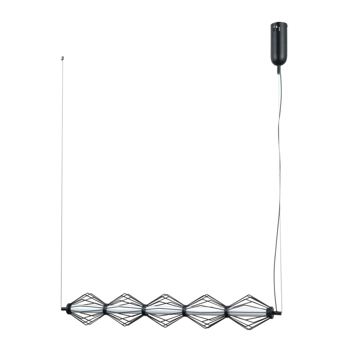 Nowoczesna lampa wisząca ITALUX PND-34403-5-BK