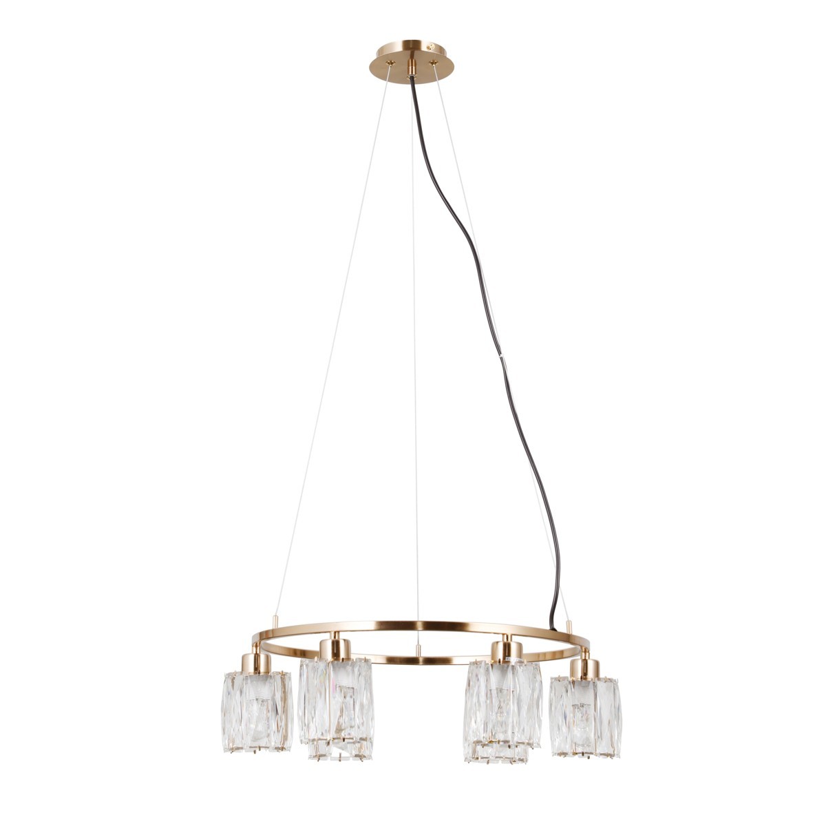 Lampa wisząca z kryształami ITALUX PND-40814-6-HBR