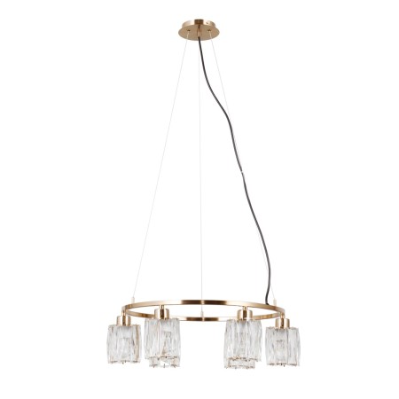 Lampa wisząca z kryształami ITALUX PND-40814-6-HBR