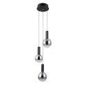 Nowoczesna lampa wisząca ITALUX PND-34378-3S-BK