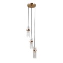 Lampa wisząca z kryształami ITALUX PND-40760-3-HBR