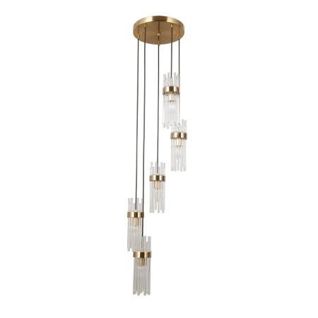 Nowoczesna lampa wisząca ITALUX PND-40760-5-HBR