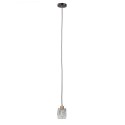Lampa wisząca z kryształami ITALUX PND-40813-1-BK-HBR