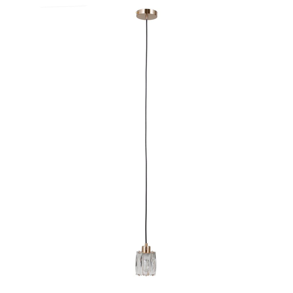 Lampa wisząca z kryształami ITALUX PND-40813-1-HBR