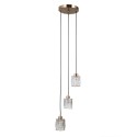 Lampa wisząca z kryształami ITALUX PND-40813-3R-HBR