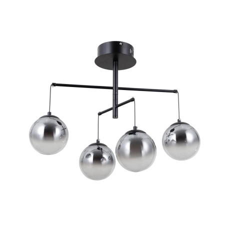 Nowoczesna lampa wisząca ITALUX PND-34381-4-BK