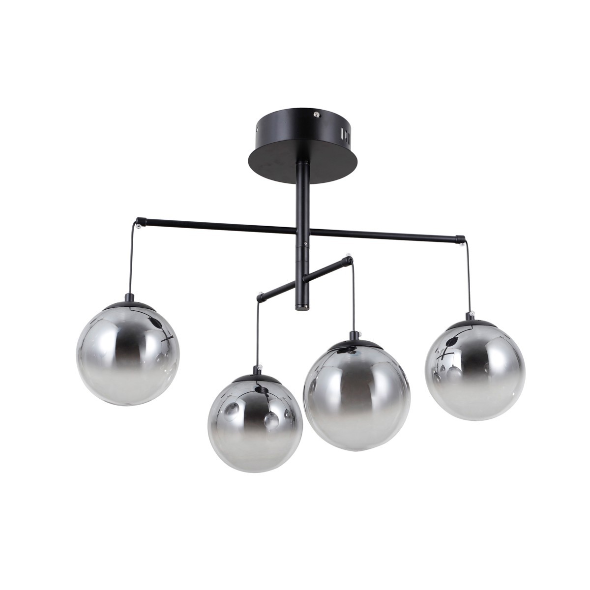 Nowoczesna lampa wisząca ITALUX PND-34381-4-BK