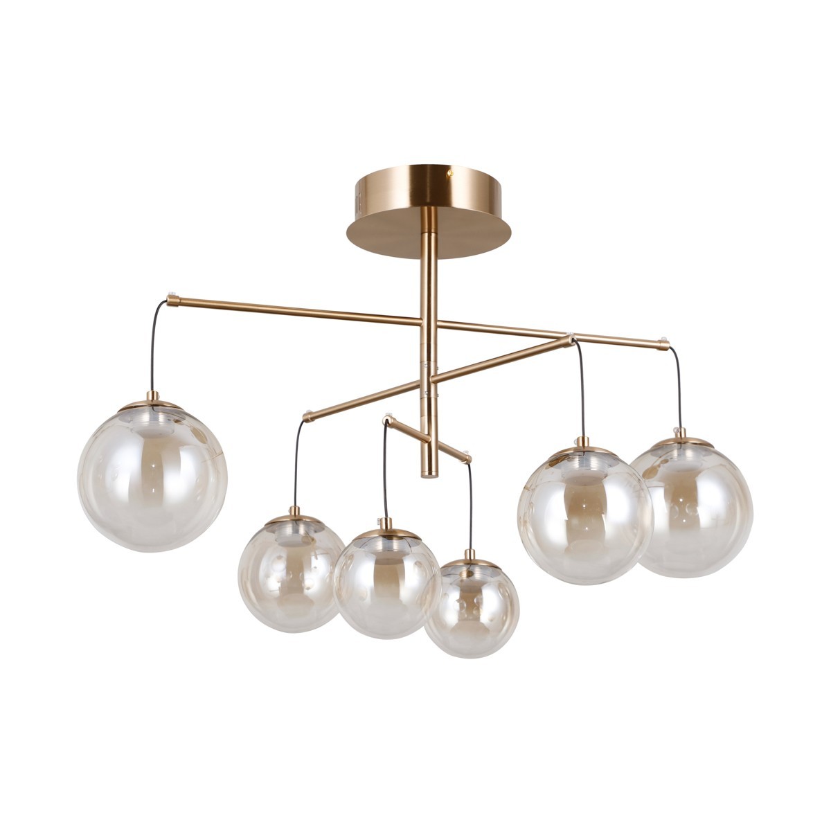 Nowoczesna lampa wisząca ITALUX PND-34381-6-HBR