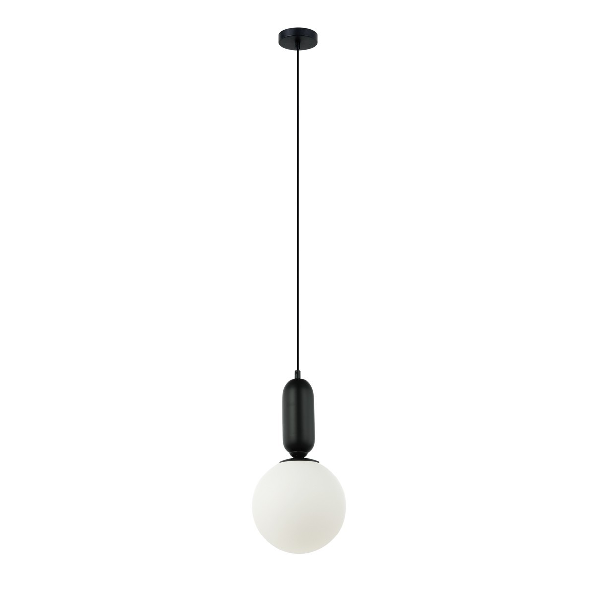 Nowoczesna lampa wisząca ITALUX PND-02340-1M-BK