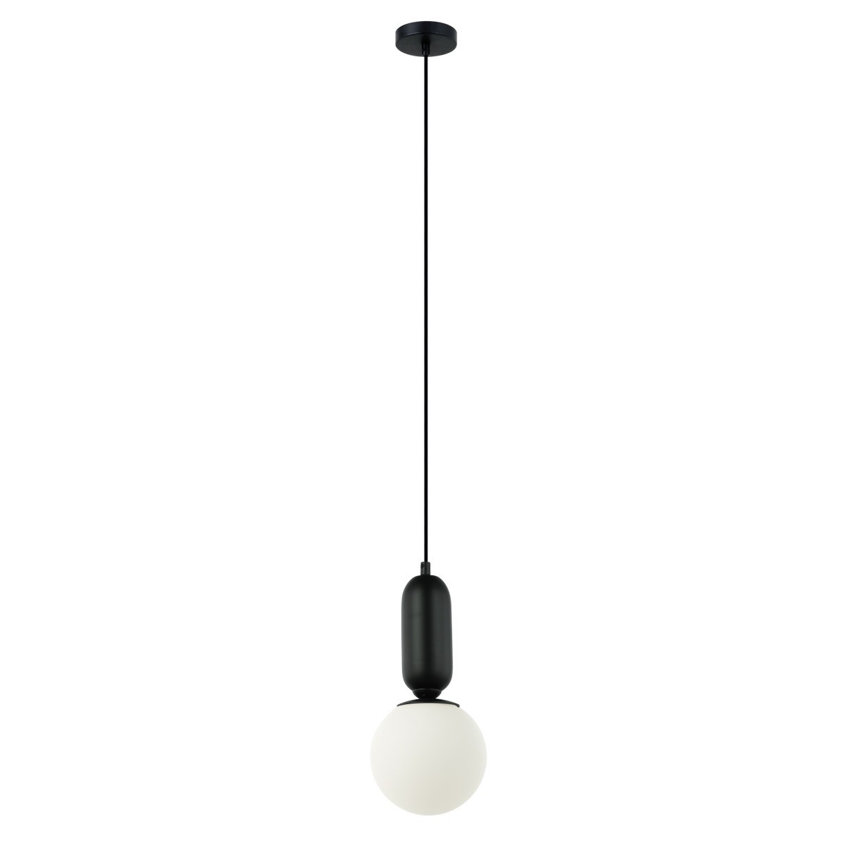 Nowoczesna lampa wisząca ITALUX PND-02340-1S-BK