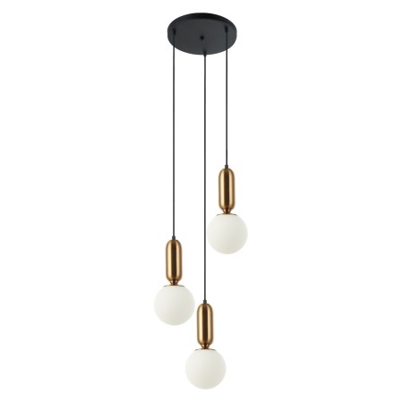 Nowoczesna lampa wisząca ITALUX PND-02340-3S-BRO