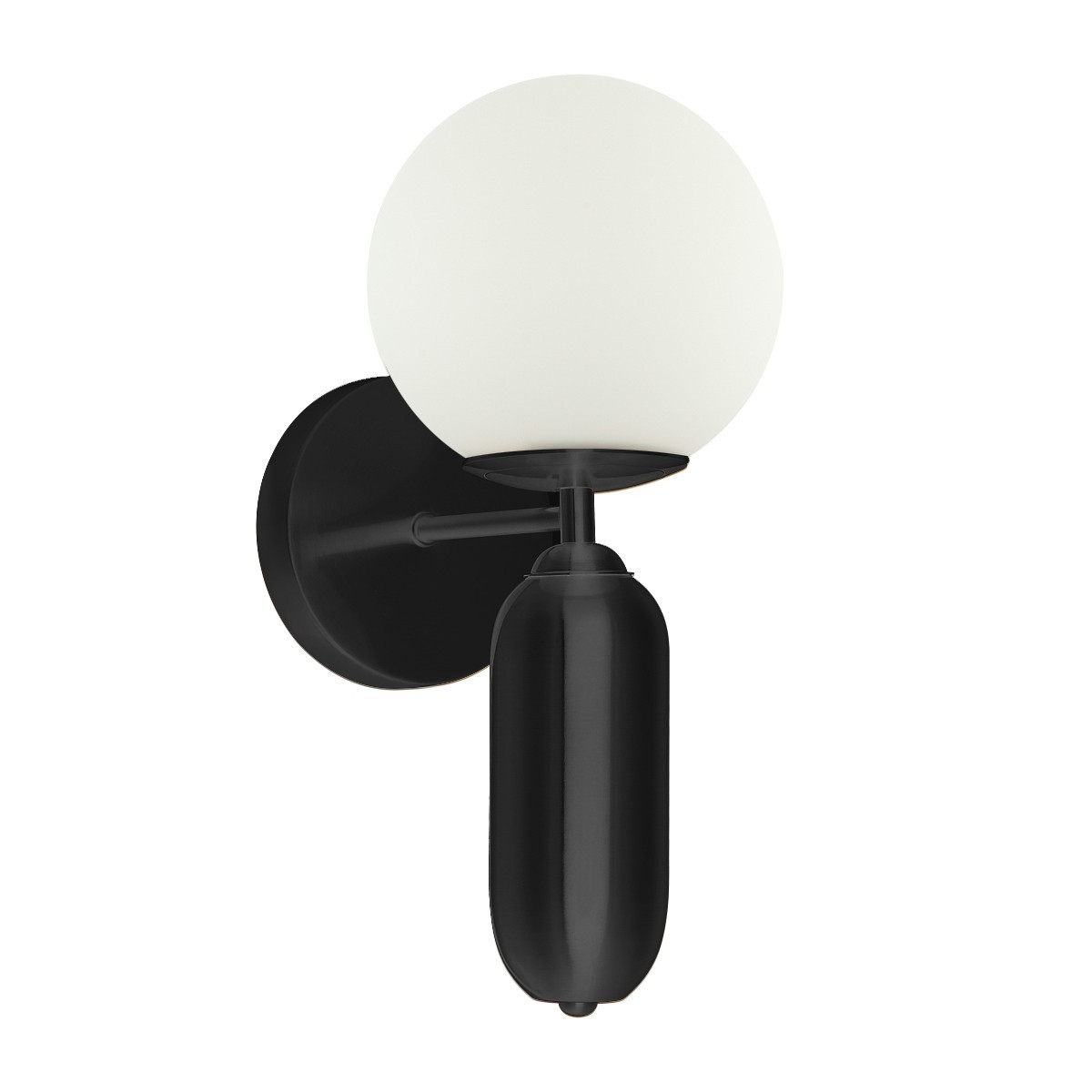 Lampa nowoczesna Kinkiet ITALUX WL-02340-1-BK