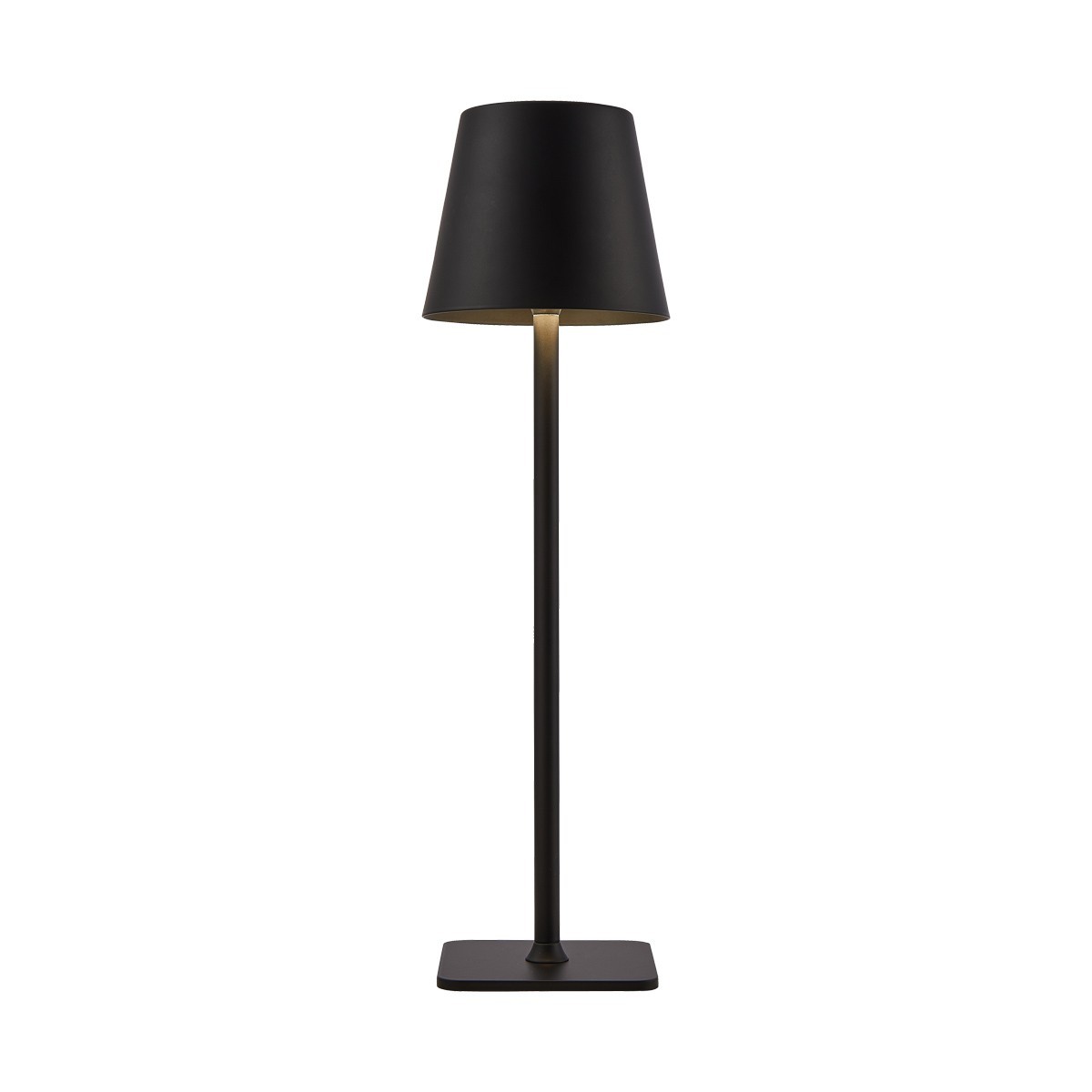 Nowoczesna przenośna lampa stołowa ITALUX TB-2821-BK