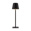 Nowoczesna przenośna lampa stołowa ITALUX TB-2821-BK