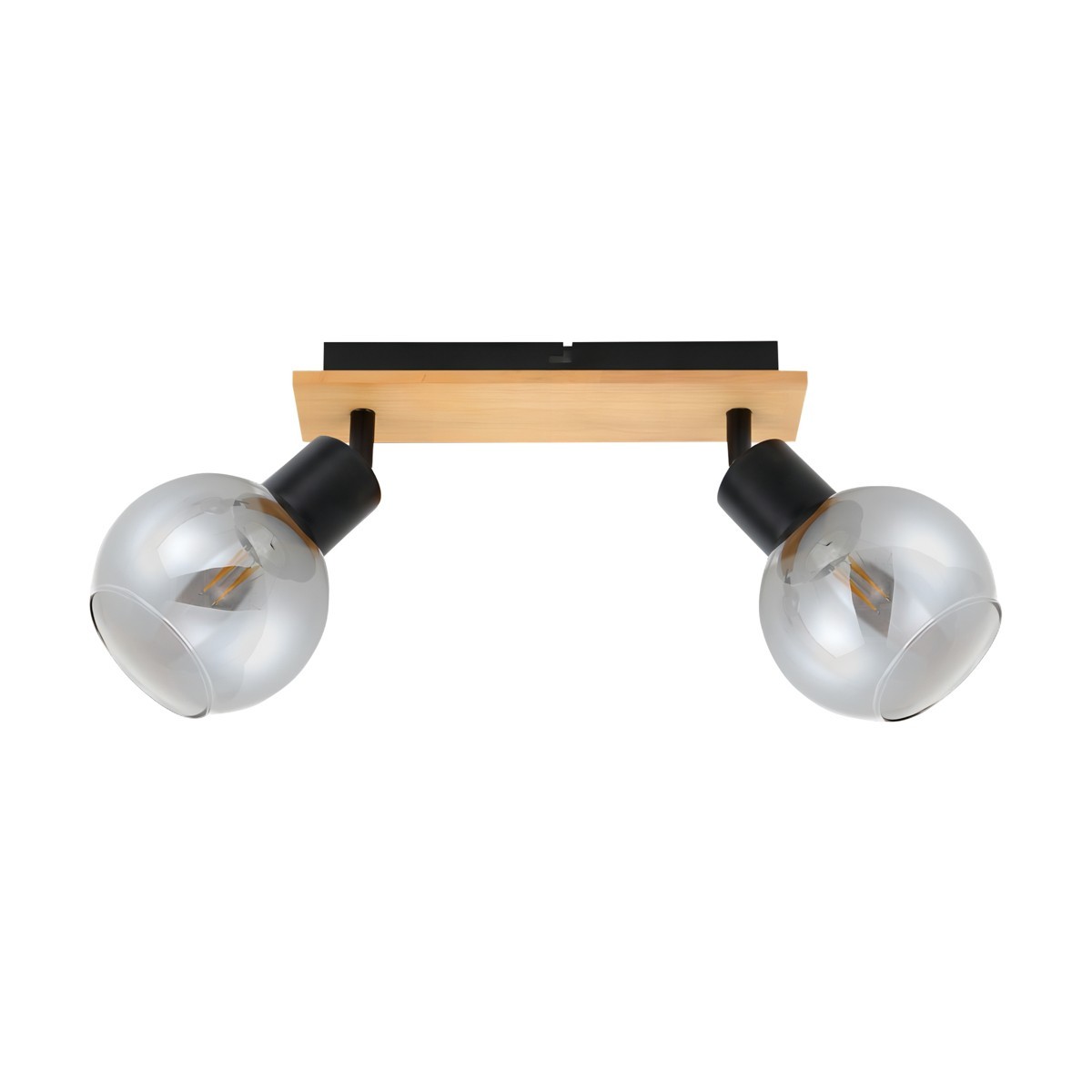 Lampy nowoczesne Reflektory i reflektorki ITALUX SPL-67535-2-BK-WO