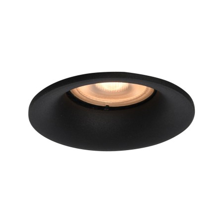 Nowoczesna lampa wpuszczana w sufit ITALUX DL-60327A-BK