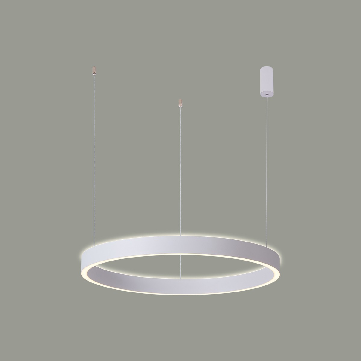 Nowoczesna lampa wisząca ITALUX PND-56215D-080RPP-WH-3KS4K-TRDIMM