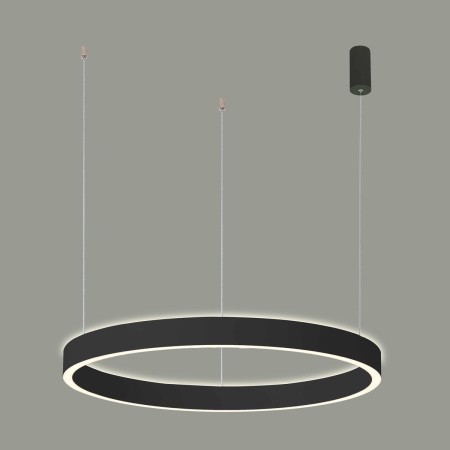 Nowoczesna lampa wisząca ITALUX PND-56215D-100RPP-BK-3KS4K-TRDIMM