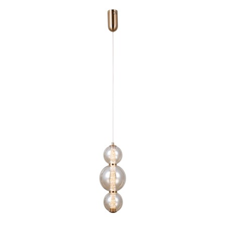 Nowoczesna lampa wisząca ITALUX PND-34359-3V-HBR-AMB