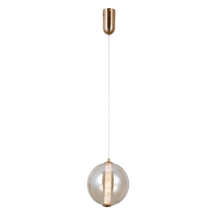 Nowoczesna lampa wisząca ITALUX PND-34359-M-HBR-AMB