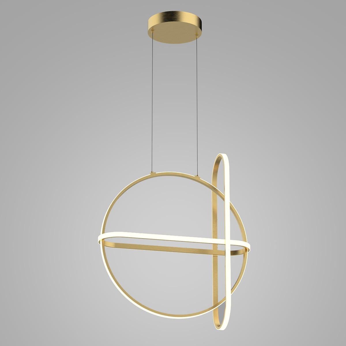 Nowoczesna lampa wisząca ITALUX PND-29772750-3A-GD