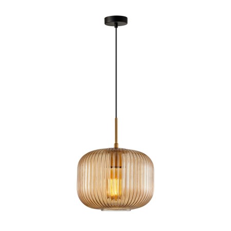 Nowoczesna lampa wisząca ITALUX PND-26476-1-BRO-AMB