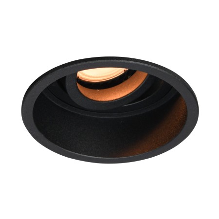 Nowoczesna lampa wpuszczana w sufit ITALUX DL-88290-GU-BK