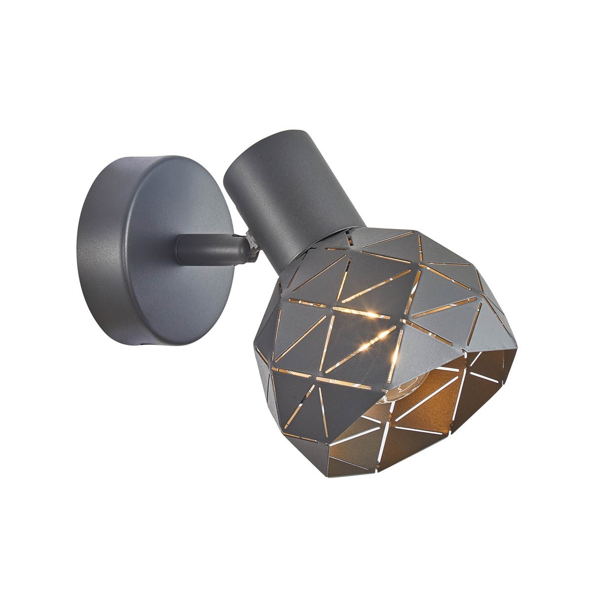 Lampy nowoczesne Reflektory i reflektorki ITALUX SPL-3480-1-GR-GD