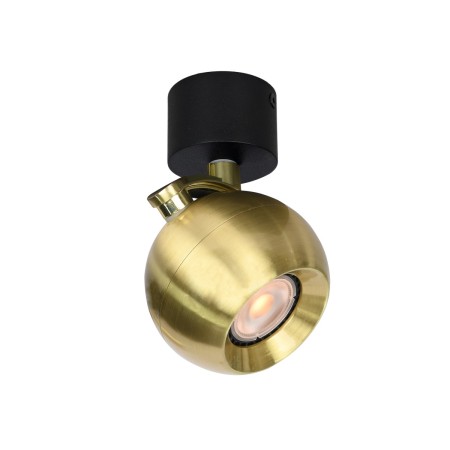 Lampy nowoczesne Reflektory i reflektorki ITALUX SPL-45379-1R-BK-GD