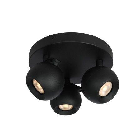 Lampy nowoczesne Reflektory i reflektorki ITALUX SPL-45379-3R-BK