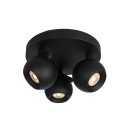 Lampy nowoczesne Reflektory i reflektorki ITALUX SPL-45379-3R-BK
