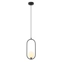 Nowoczesna lampa wisząca ITALUX PND-3965-1-BK