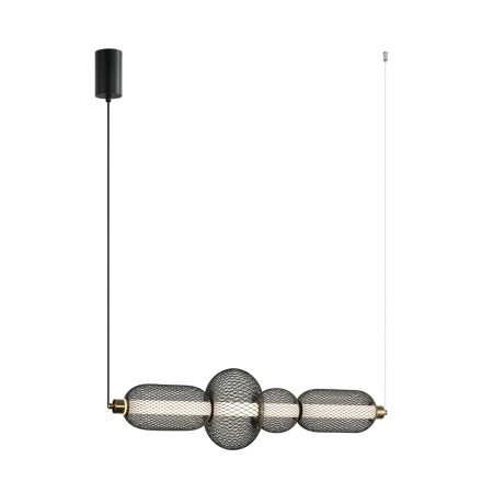 Nowoczesna lampa wisząca ITALUX PND-84283-4-BK