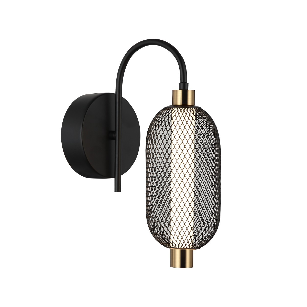 Lampa nowoczesna Kinkiet ITALUX WL-84283-1-BK